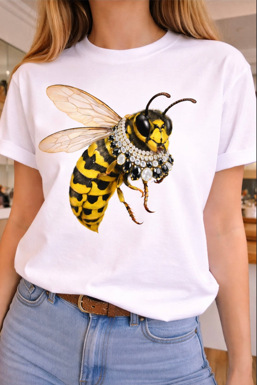 Jeweled Bee Graphic Tee