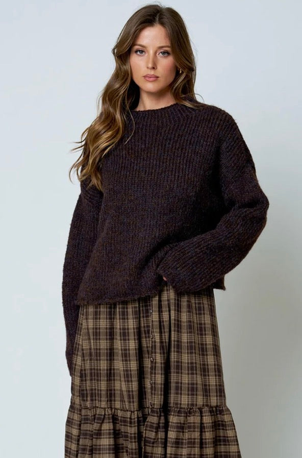Chocolate Brown Sweater