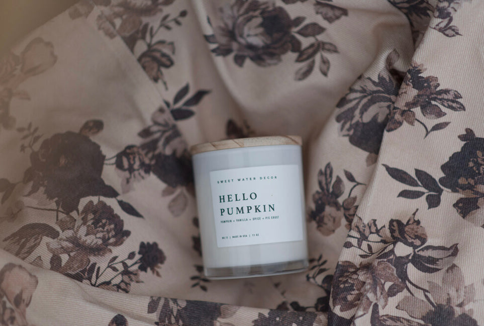 Hello Pumpkin Candle
