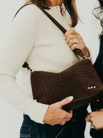 Brown Suede Purse