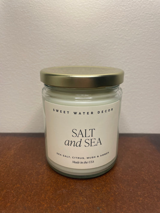 Salt and Sea Candle