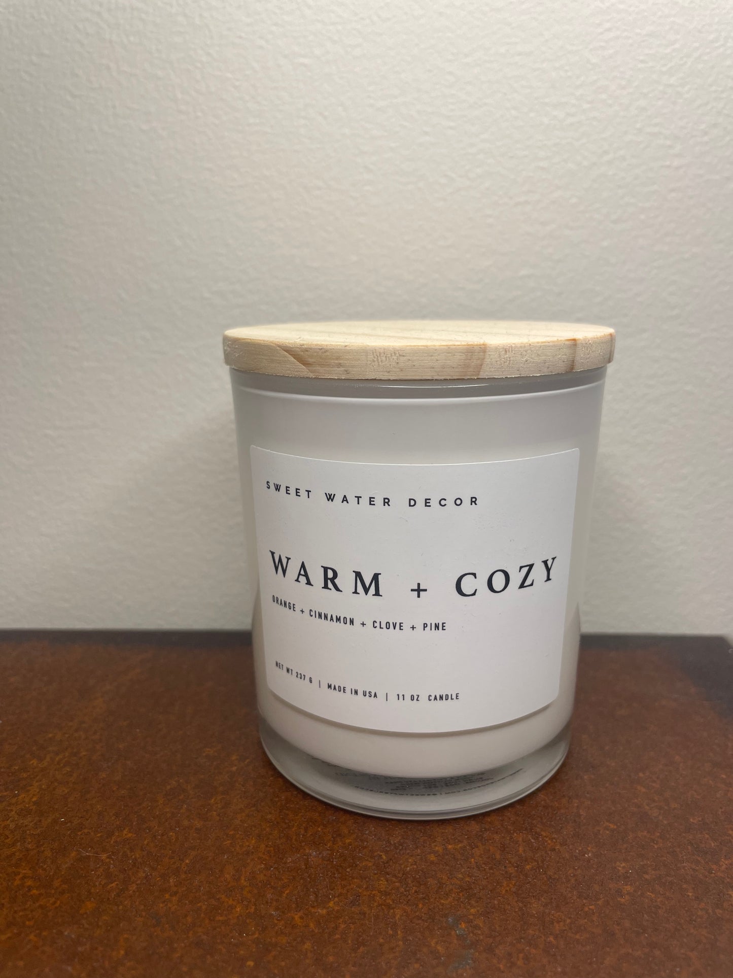 Warm & Cozy Candle
