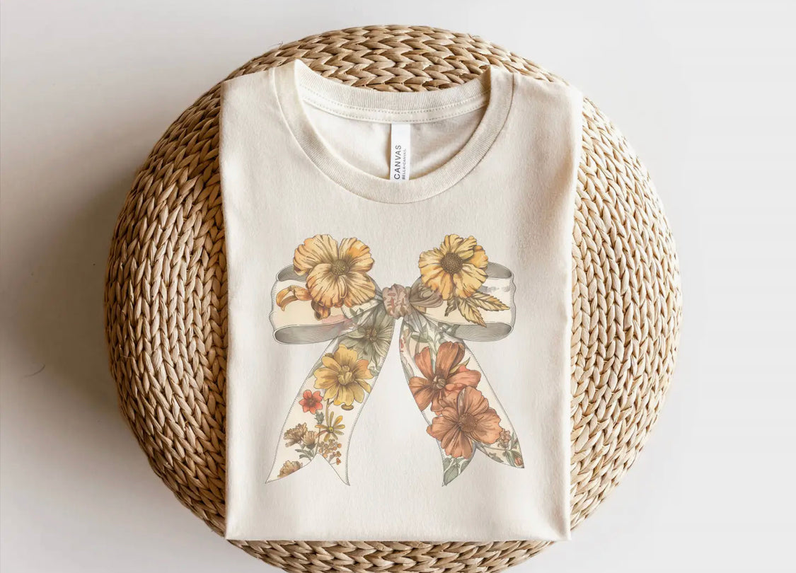 Fall Bow Graphic Tee